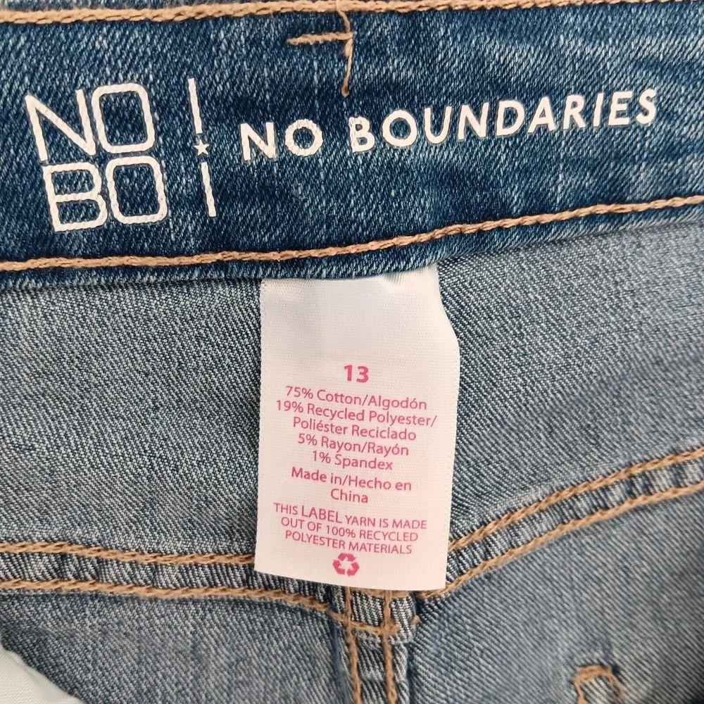 No Boundaries‎ Women Blue Jeans Size 13